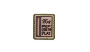 101 Інкорпорейтед. - 3D патч - Insert Coin to Play - Пісок - 444130-7152