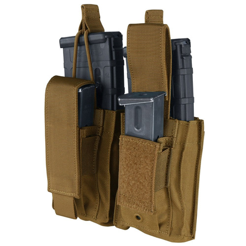 Condor - Підсумок подвійний Kangaroo Mag Pouch - подвійний - чорний - 191232-002
