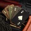 M-Tac - нашивка туз пік - 500D Cordura - чорний / флуоресцентний - 51109299