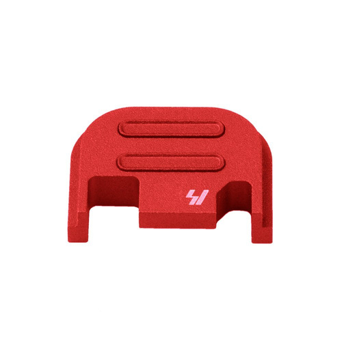 Strike Industries - Упорна пластина для замка Glock - червона - SI-GSP-V2-RED