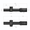 Vector Optics - Приціл оптичний LPVO Continental x10 ED RAR - 1-10x28 - 34 мм - чорний - SCFF-48