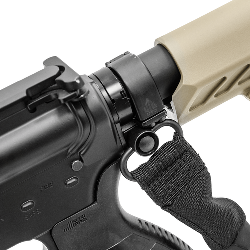 UTG - Ремінь для зброї BOLLA QD - 1/2-точковий - чорний - PVC-GB508B