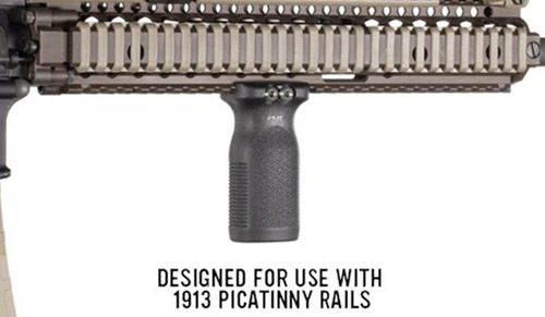 Magpul - Вертикальна передня рукоятка RVG® RIS - чорний - MAG412