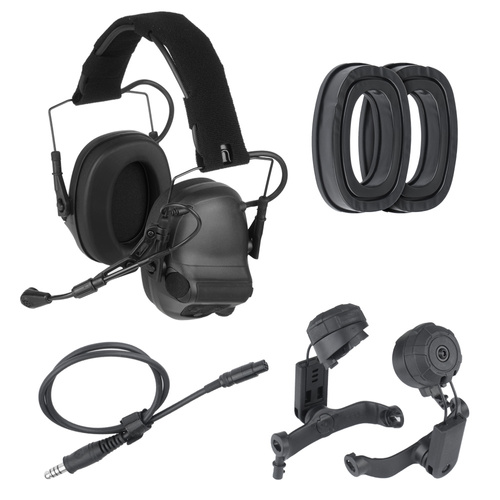 Earmor - Активні засоби захисту слуху M33SET - чорний - M33SET-BK