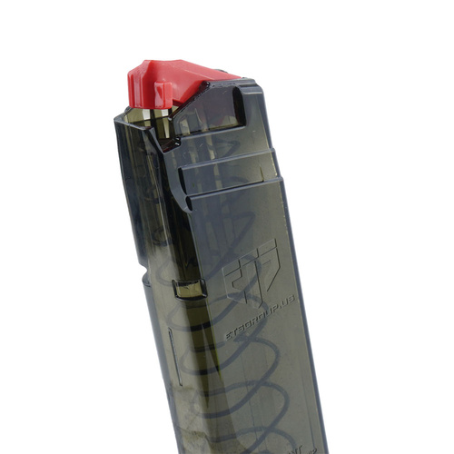 ETS - Полімерний магазин для Sig Sauer 320 - 9х19 мм - 15 набоїв - Серія Carbon Smoke - SMK-SG9-320-15