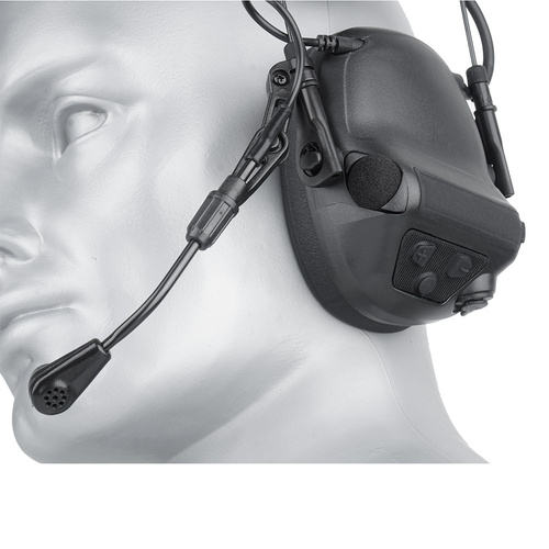 Earmor - Активні засоби захисту слуху M33SET - чорний - M33SET-BK