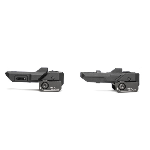 Strike Industries - Strike Polymer Backup Sights - складні - Picatinny - чорний - SI-SPBUS