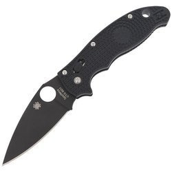 Складаний ніж Spyderco - Manix™ 2 FRCP Black / Black Blade - C101PBBK2