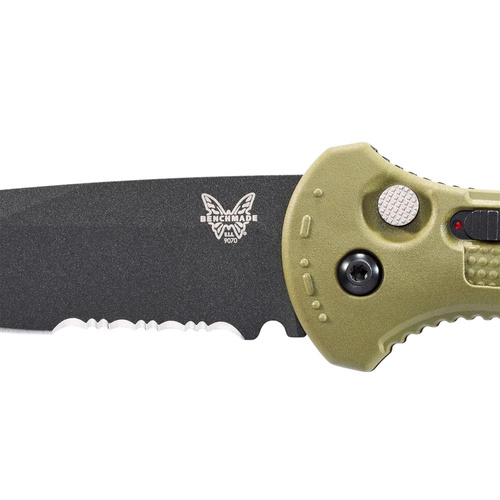Benchmade - Складаний автоматичний ніж Claymore - Автоматичний замок - D2 - 9070SBK-1.