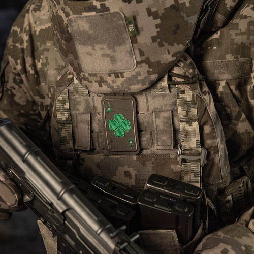 M-Tac - Нашивка Lucky Card - Cordura 500D - Clover - Ranger Green - 51391023