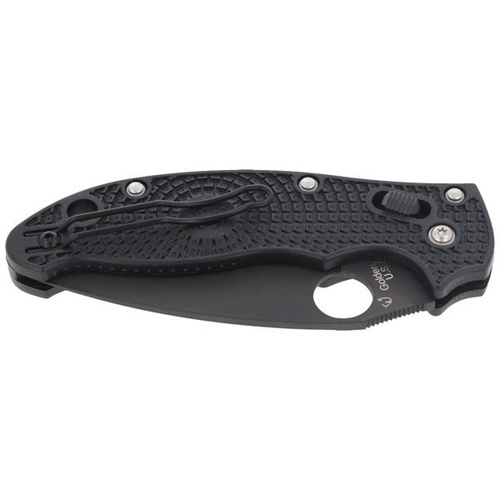 Складаний ніж Spyderco - Manix™ 2 FRCP Black / Black Blade - C101PBBK2