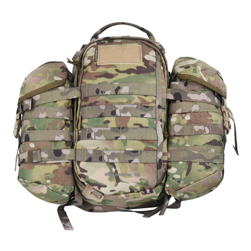 WISPORT - Рюкзак Sparrow 16 з двома боковими кишенями - 16 + 10 л - Multicam