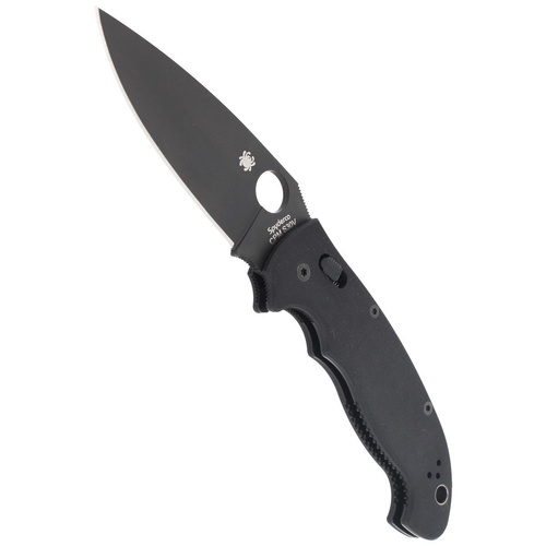 Складаний ніж Spyderco - Manix™ 2 XL G-10 Black / Black Blade - C95GPBBK2