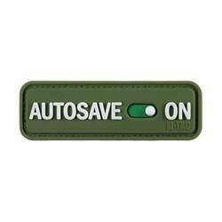 M-Tac - Нашивка Morale Patch Autosave PVC - 3D - Оливковий - 51116701