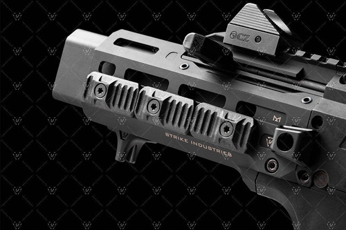 Strike Industries - Захисні ковпачки LINK для отворів M-LOK / KeyMod - 5 шт. - Чорний - SI-LINK-COVER-BK