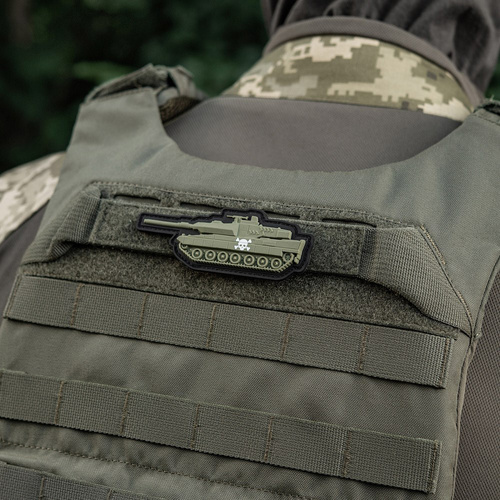 M-Tac - Нашивка танк - 3D PVC - Череп - Олива - 51338312