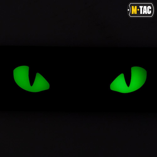 M-Tac - 3D ПВХ Нашивка "Котячі очі" - Оливковий - 51114001