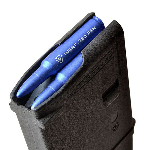 Strike Industries - Набір алюмінієвих цвяхів NATO Dummy Round 5.56x45 мм - 2 шт. - SI-DR-AL-223-BLU