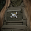 M-Tac - Нашивка Kitty - Вишивка - Жовто-блакитний бант - Ranger Green - 51387023
