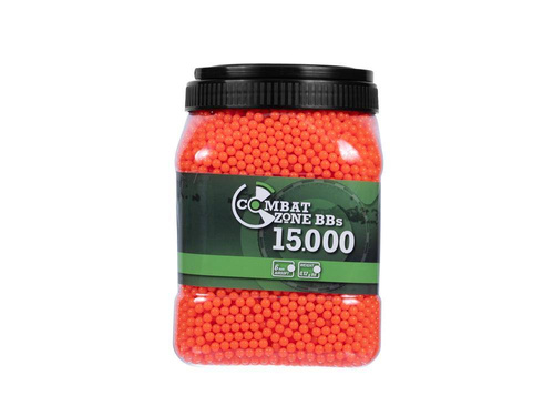 Кулі Umarex - ASG Combat Zone - 0,12 г - 15000 шт. - Помаранчевий - 2.5673