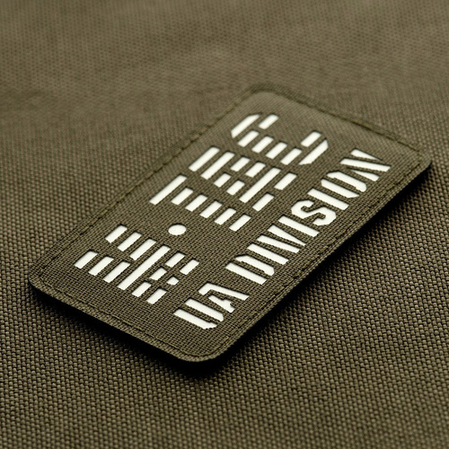 M-Tac - Нашивка M-Tac UA Division - Cordura 500D - Laser Cut - Fluorescent - Ranger Green/GID - 51144239