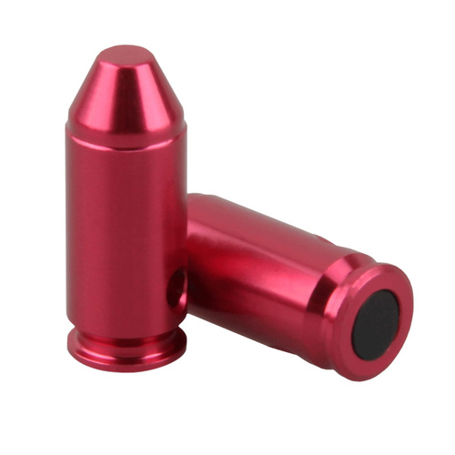 GunPany - Ковпачки для зброї - .40 S&W - алюмінієві - 6 штук - Червоний - SCSC-09