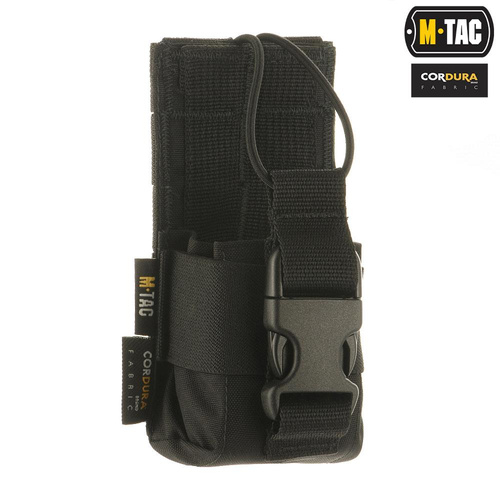 M-Tac - Підсумок для радіо - MOLLE - чорний - 10130002