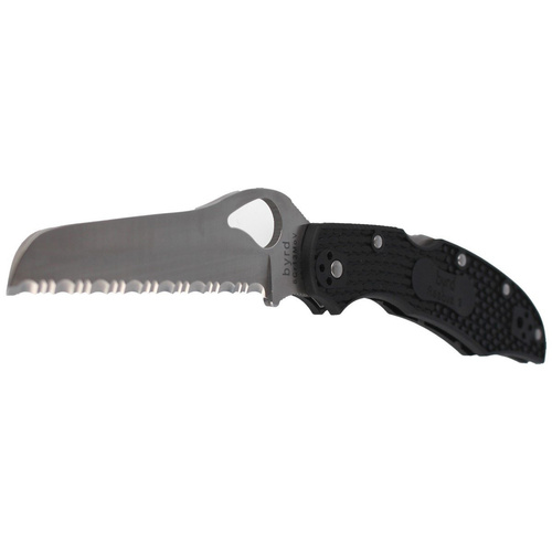 Spyderco - Byrd Cara Cara™ 2 Rescue FRN Knife Black - BY17SBK2