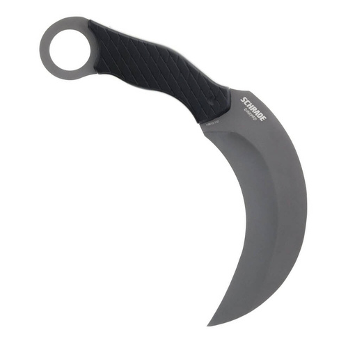 Schrade - Ніж Boneyard Karambit - AUS-8 - чорний/графіт - 1182504