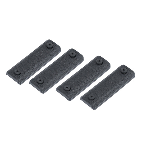 UTG - M-LOK низькопрофільні наматрацники - 3,15'' - чорні - 4 шт. - RB-HP30M