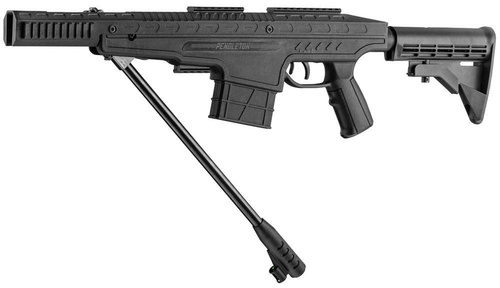 Black Ops - Пневматична гвинтівка Pendleton з оптичним прицілом 4х32 - 4,5 мм Diabolo - чорна - PCKCA0122