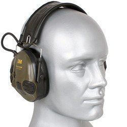3M - Активні протишумні навушники Peltor SportTac - Green OD