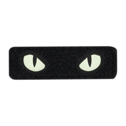 M-Tac - Нашивка Cat Eyes Type 2 - Laser Cut - чорний / флуоресцентний - 51350002