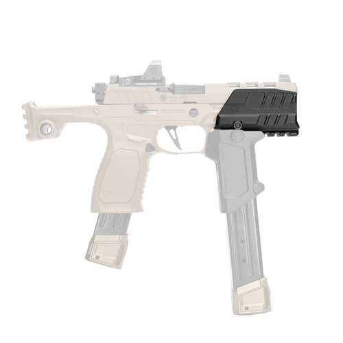 Strike Industries - Противибуховий щиток для пістолетів SMC Alfa/Bravo - Чорний - SI-SMC-BS-S