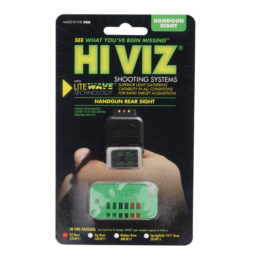 HIVIZ - Фіброоптична щелепа для пістолетів CZ - CZLW11