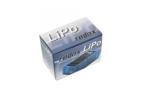 REDOX - Мікропроцесорний зарядний пристрій LiPo 230V з балансиром - синій - RDX-07-004025