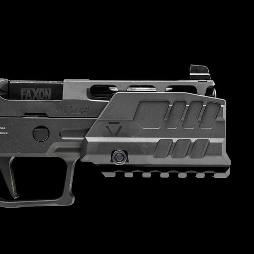 Strike Industries - Противибуховий щиток для пістолетів SMC Alfa/Bravo - Чорний - SI-SMC-BS-S