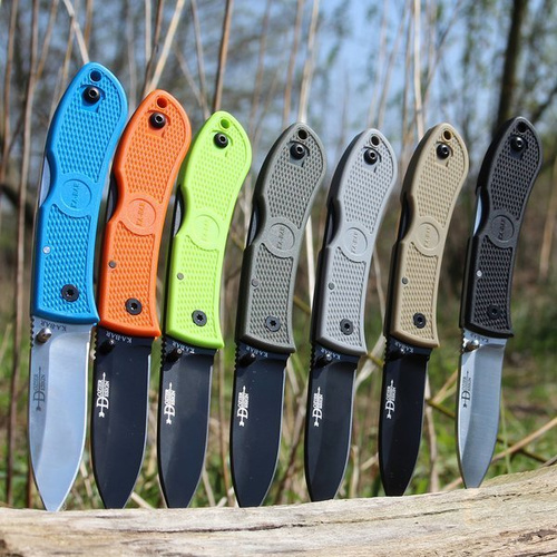Ka-Bar 4062ZG - складний мисливський ніж Dozier - зелений зомбі