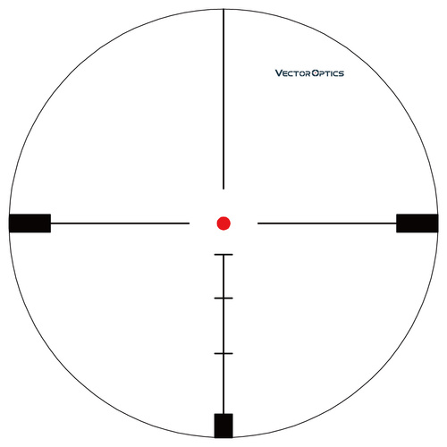 Vector Optics - Приціл Hugo 3-12x44GT - VOI-10BDC - SFP - FMC - Чорний - SCOM-31