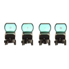 Strike Systems - Приціл Kolimator Red Dot 1x22x33 - 4 w 1 - Picatinny - 15099 - 15099