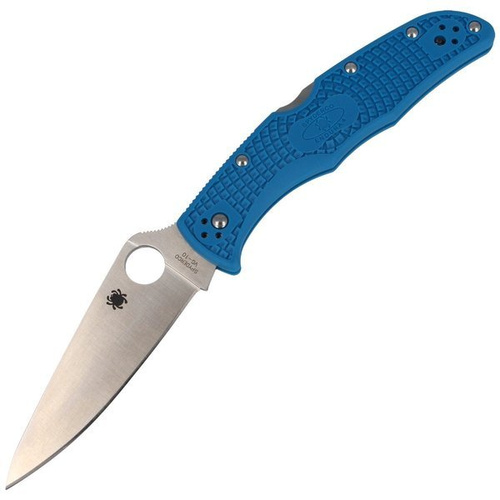 Складаний ніж Spyderco - Endura® 4 FRN Flat Ground Blue - C10FPBL