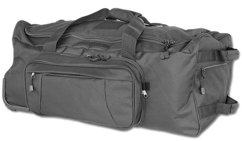 FOSCO - Сумка на колесах - Trolley commando bag - Чорна
