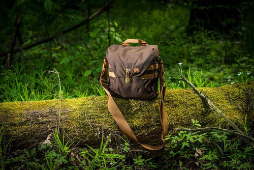 Helikon - Сумка на плече Bushcraft Haversack - 8 л - Земляний коричневий / глина - TB-HVS-CD-0A0BA