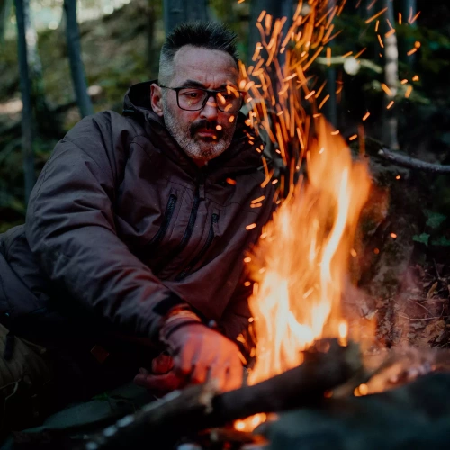 Helikon - Утеплена зимова куртка Yukon - DuraCanvas - Coyote - KU-WTY-DC-11