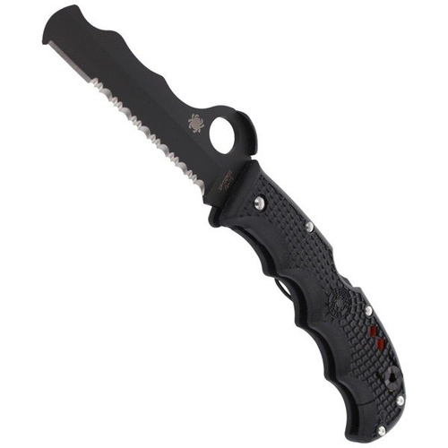 Складаний рятувальний ніж Spyderco - Assist™ FRN Black / Black Blade - C79PSBBK