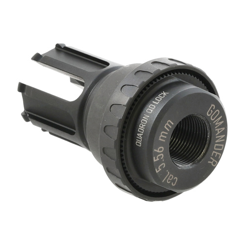 Gomander - Компенсатор полум'я Quadron Evo - 5,56 мм - 1/2x28 - чорний - TB0.9616