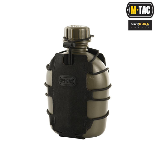 M-Tac - Підсумок фляга / пляшка Elite - чорний - 10113002