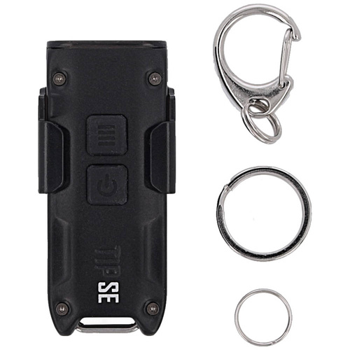 NiteCore - Брелок-ліхтарик TIP SE - 700 лм - 500 мАг - чорний - TIP SE BLACK