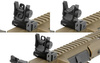 UTG - Низькопрофільне складне прицільне скло для AR15 - Picatinny - чорне - MNT-955