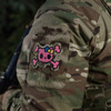 M-Tac - Нашивка Kitty Pink - Вишивка - Жовто-блакитний бант - MultiCam - 51393008
